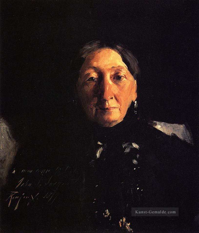 Madame Fraancois Buloz Porträts John Singer Sargent Ölgemälde